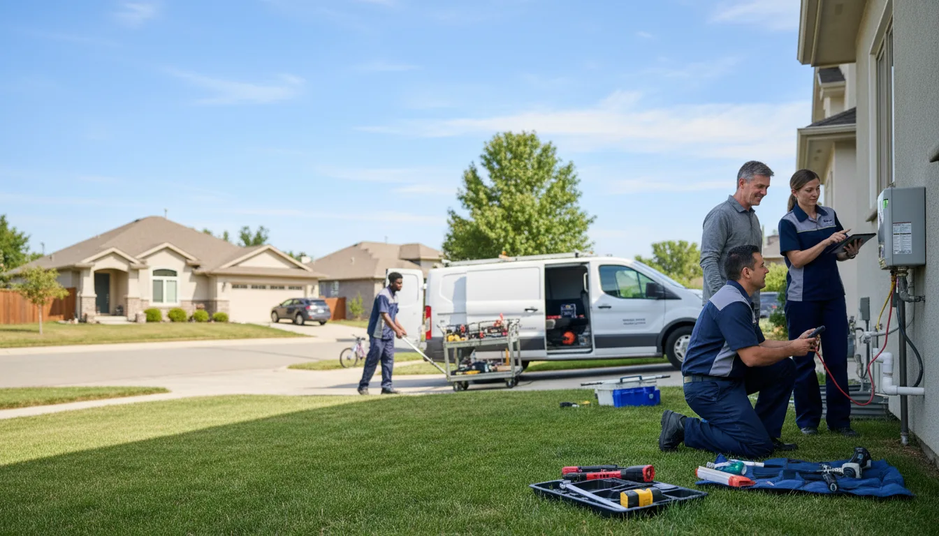 Tankless water heater service in Imperial, NE